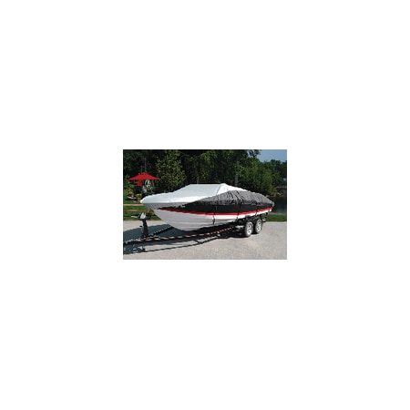 Taylor Hvy Dty Polyester Two-Tone Color Fabric BoatGuard Eclipse Boat Cover w 70901